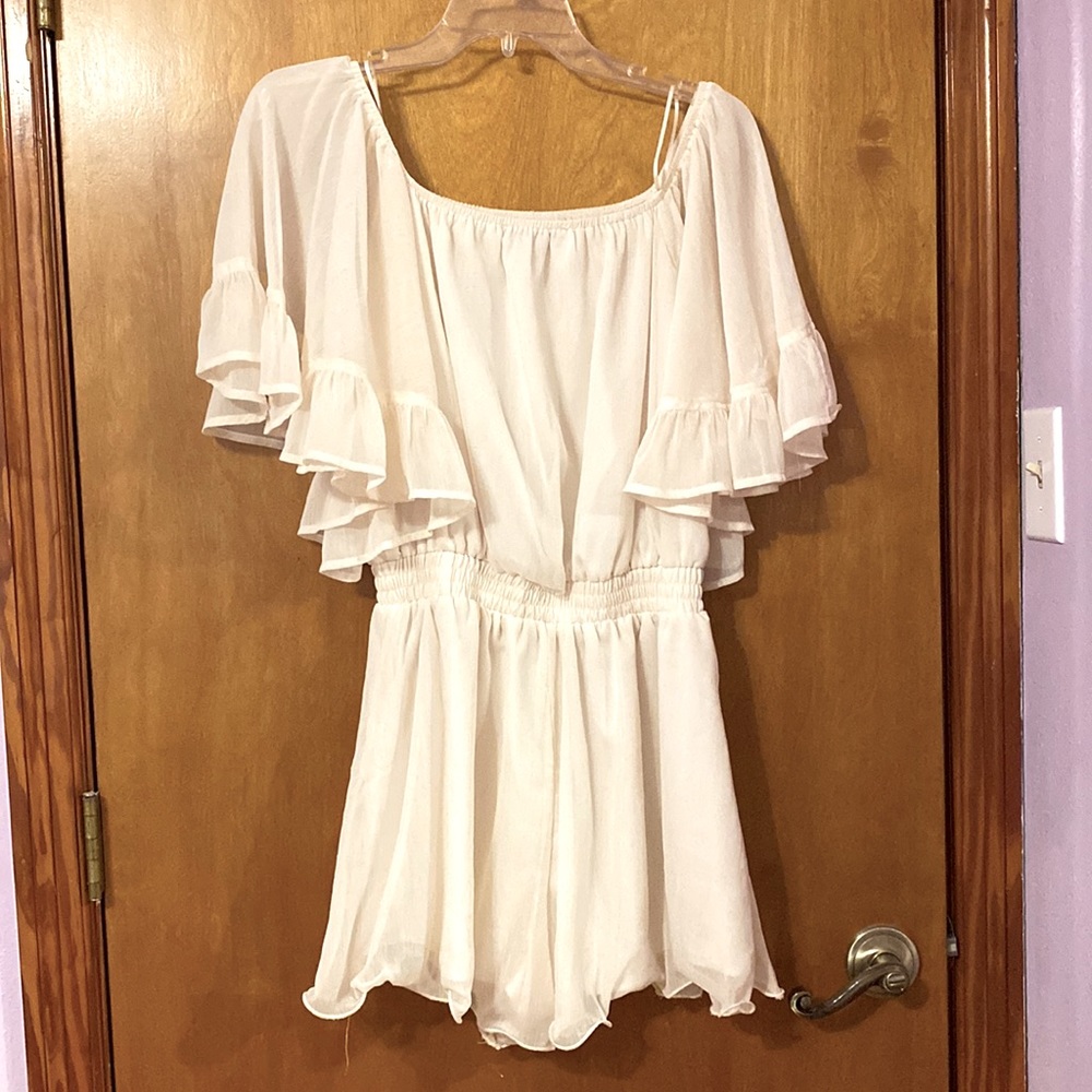 White Romper